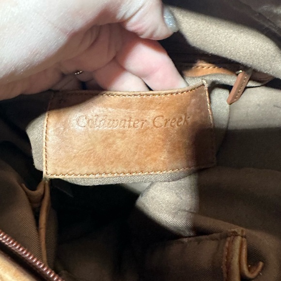 Coldwater Creek Leather Tote - Picture 13 of 16